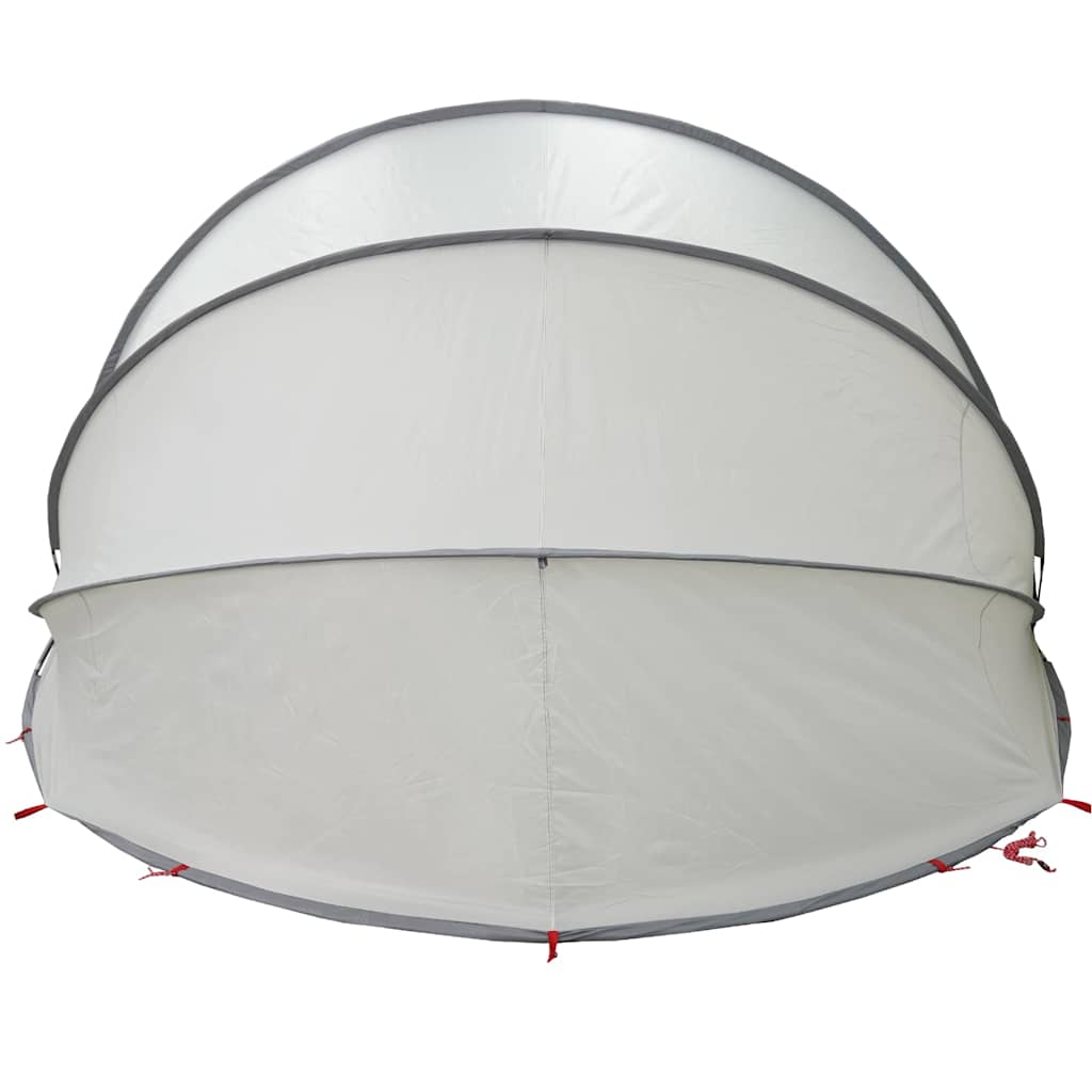 Poolzelt Kuppel Grau 640 x 432 x 205 cm