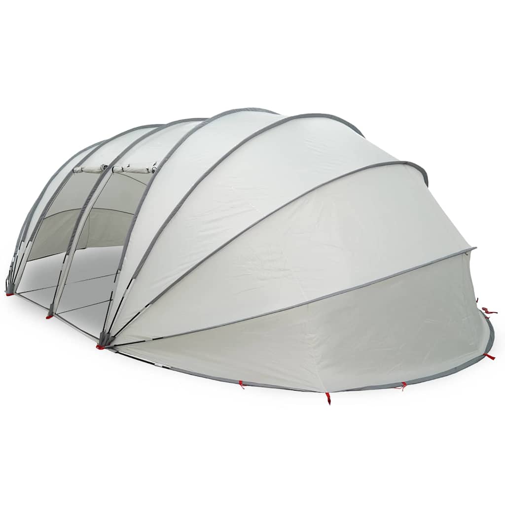 Poolzelt Kuppel Grau 640 x 432 x 205 cm