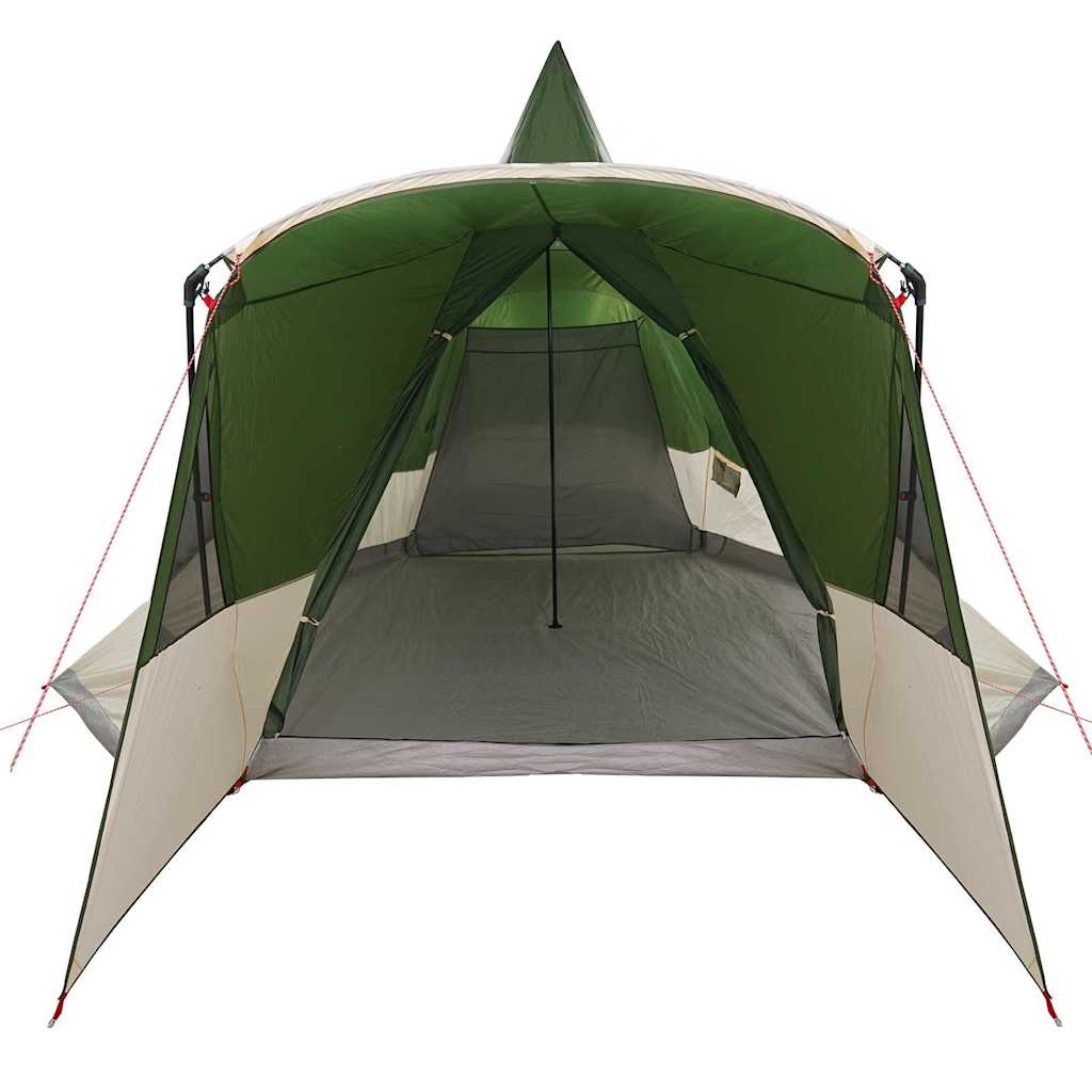 Teepee Zelt für 8 Personen mit Dach Grün 720 x 465 x 295 cm