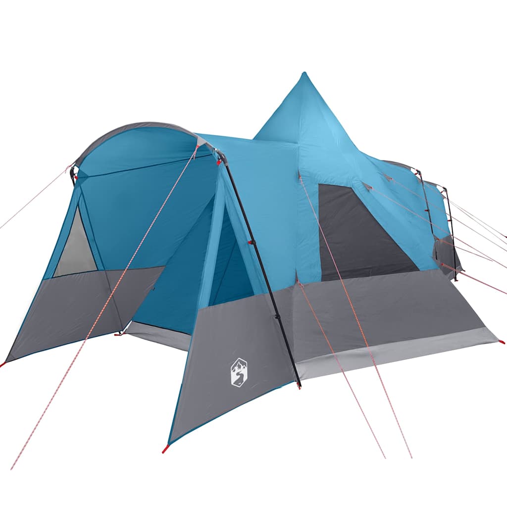 Teepee Zelt für 8 Personen mit Dach Blau 720 x 465 x 295 cm