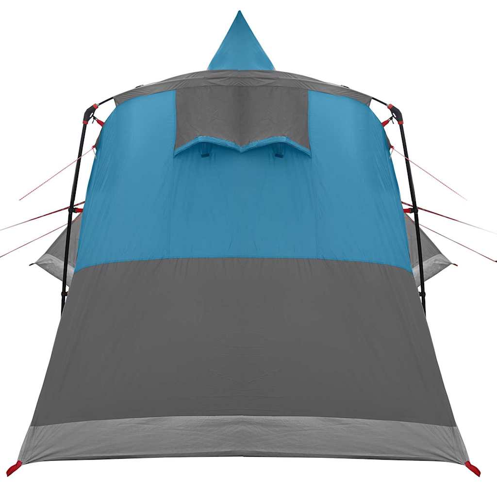 Teepee Zelt für 8 Personen mit Dach Blau 720 x 465 x 295 cm