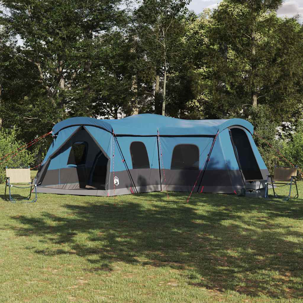 Zelt für 16 Personen mit Dach Blau 680 x 510 x 210 cm