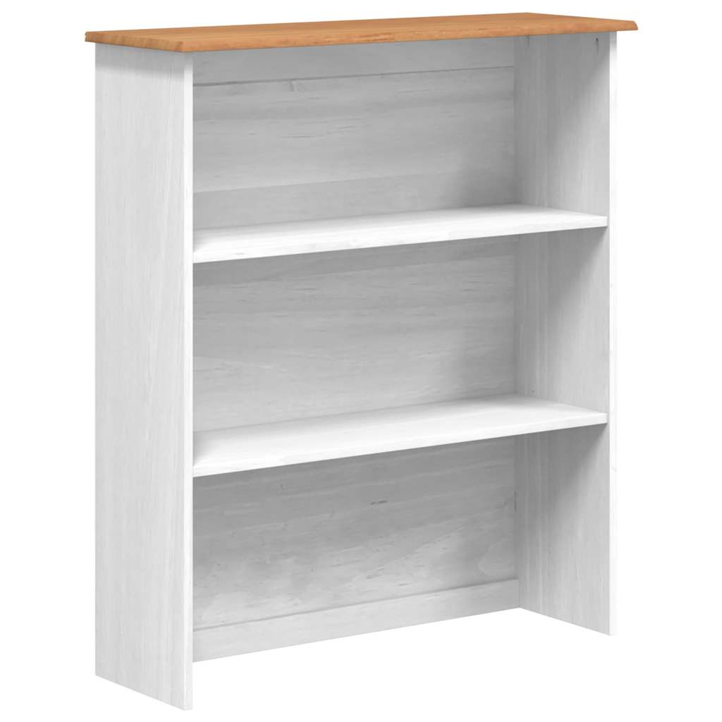 Hutch ASKIM Weiß 91 x 40 x 200,5 cm Massives Kiefernholz