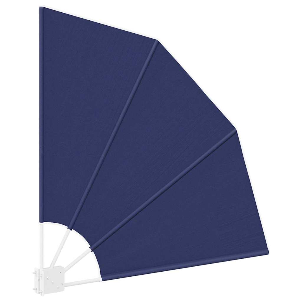 Balkon Sichtschutz 115 x 115 cm Polyester Marineblau