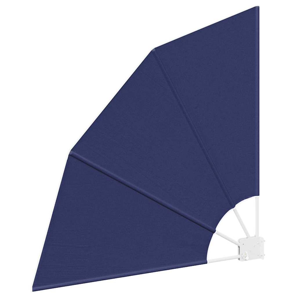 Balkon Sichtschutz 115 x 115 cm Polyester Marineblau