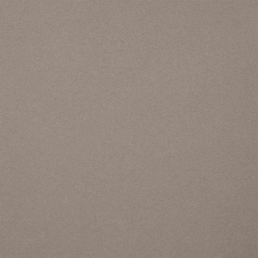 Balkon Sichtschutz 115 x 115 cm Polyester Taupe