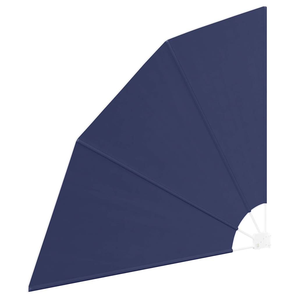 Balkon Sichtschutz 140 x 140 cm Polyester Marineblau
