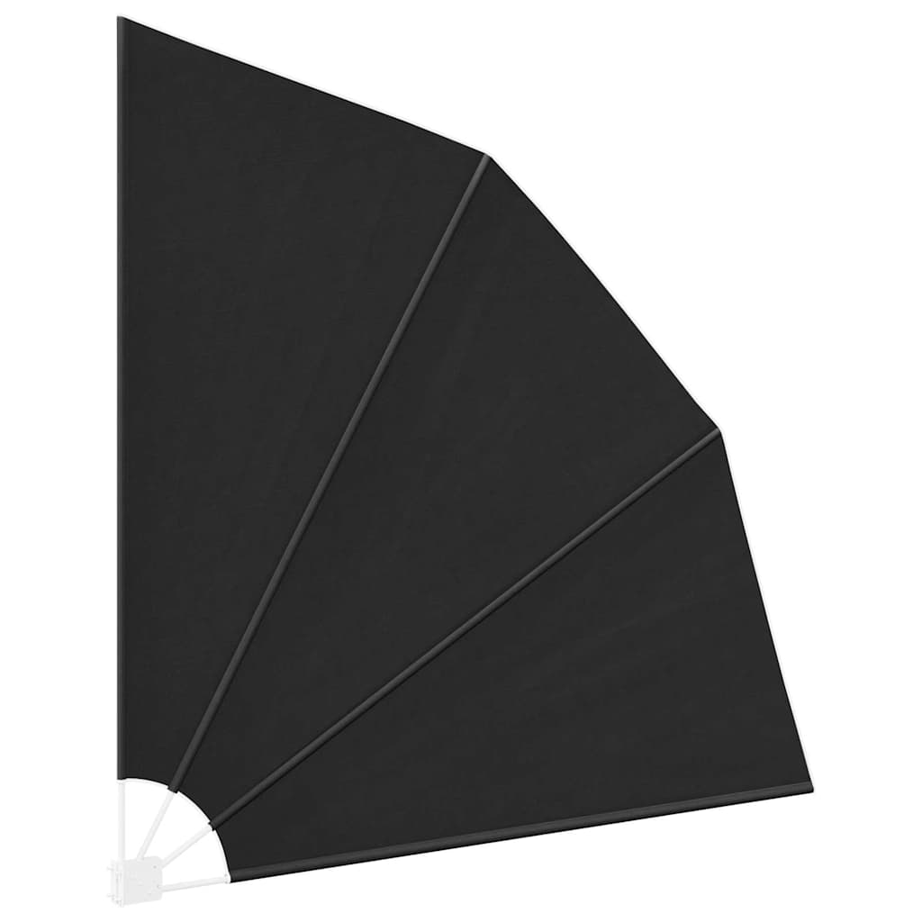 Balkon Sichtschutz 210 x 210 cm Polyester Anthrazit