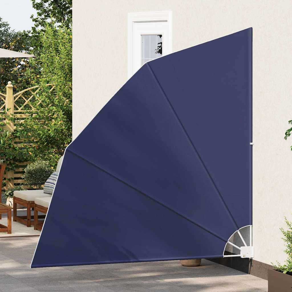 Balkon Sichtschutz 210 x 210 cm Polyester Marineblau
