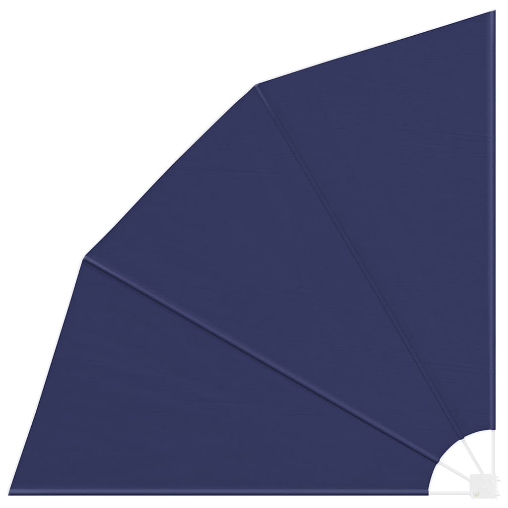 Balkon Sichtschutz 210 x 210 cm Polyester Marineblau
