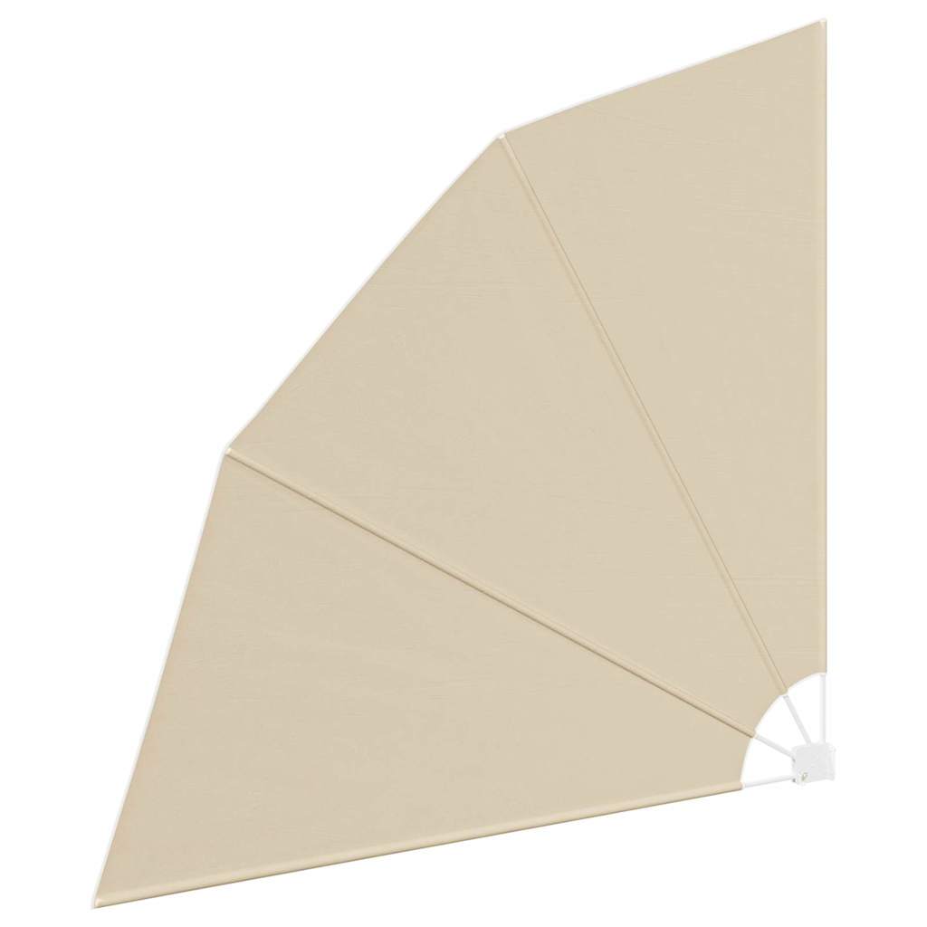 Balkon Sichtschutz 210 x 210 cm Polyester Beige