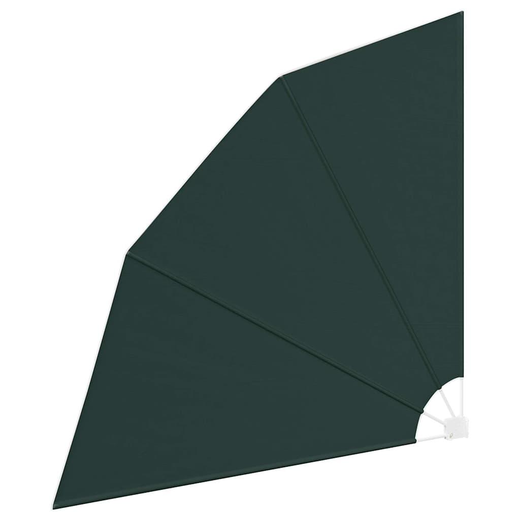 Balkon Sichtschutz 210 x 210 cm Polyester Dunkelgrün