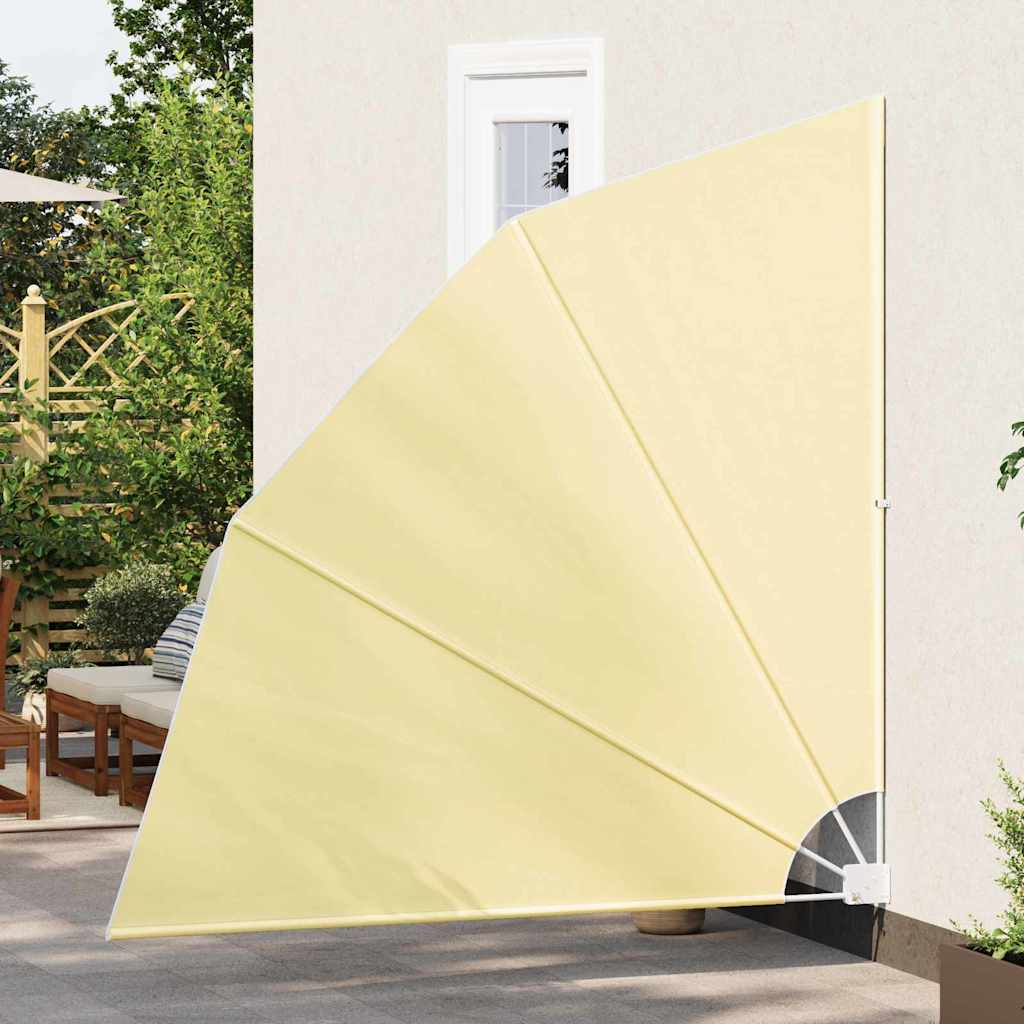 Balkon Sichtschutz 210 x 210 cm Polyester Sand