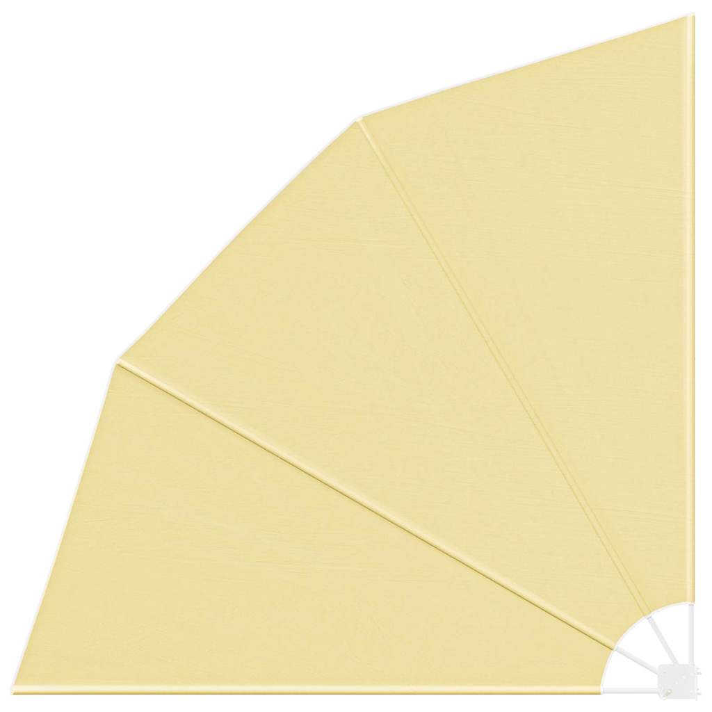 Balkon Sichtschutz 210 x 210 cm Polyester Sand