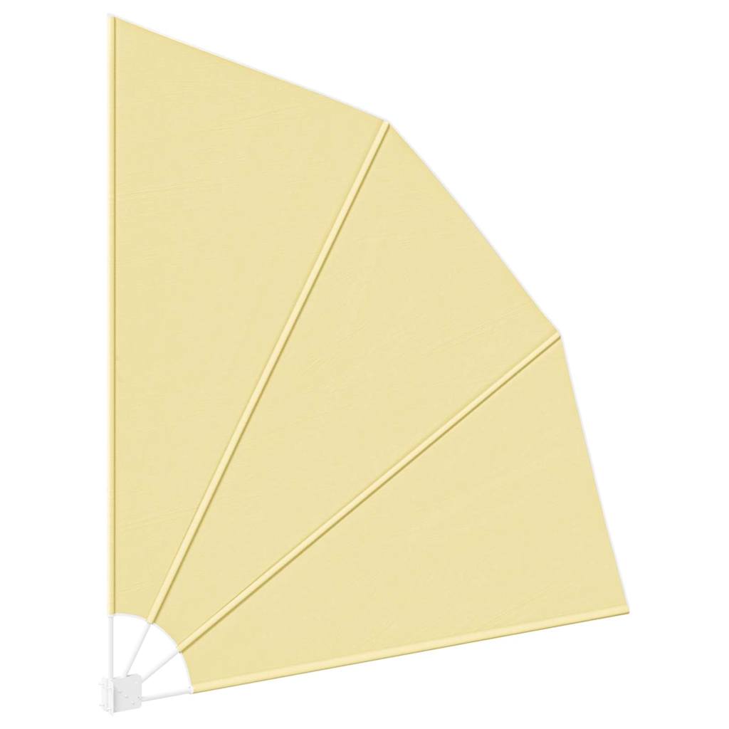 Balkon Sichtschutz 210 x 210 cm Polyester Sand