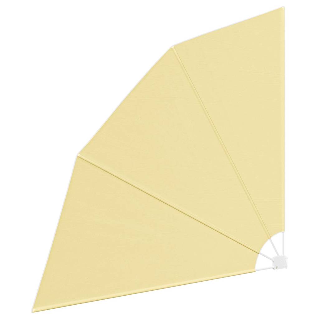 Balkon Sichtschutz 210 x 210 cm Polyester Sand