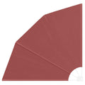 Balkon Sichtschutz 160 x 160 cm Polyester Terrakotta