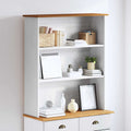 Hutch ASKIM 91 x 30 x 104 cm Massives Kiefernholz