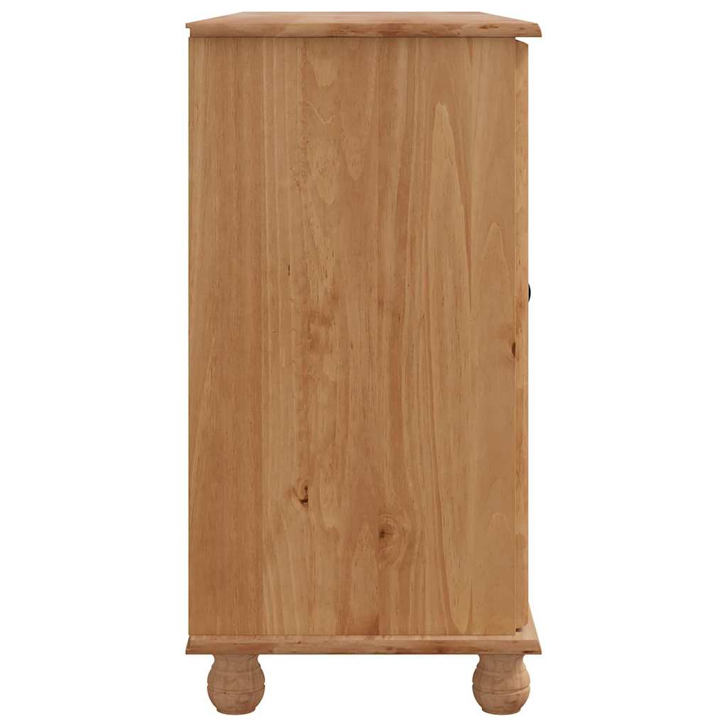 Sideboard ASKIM 133,5 x 40 x 79 cm Massivholz Kiefer