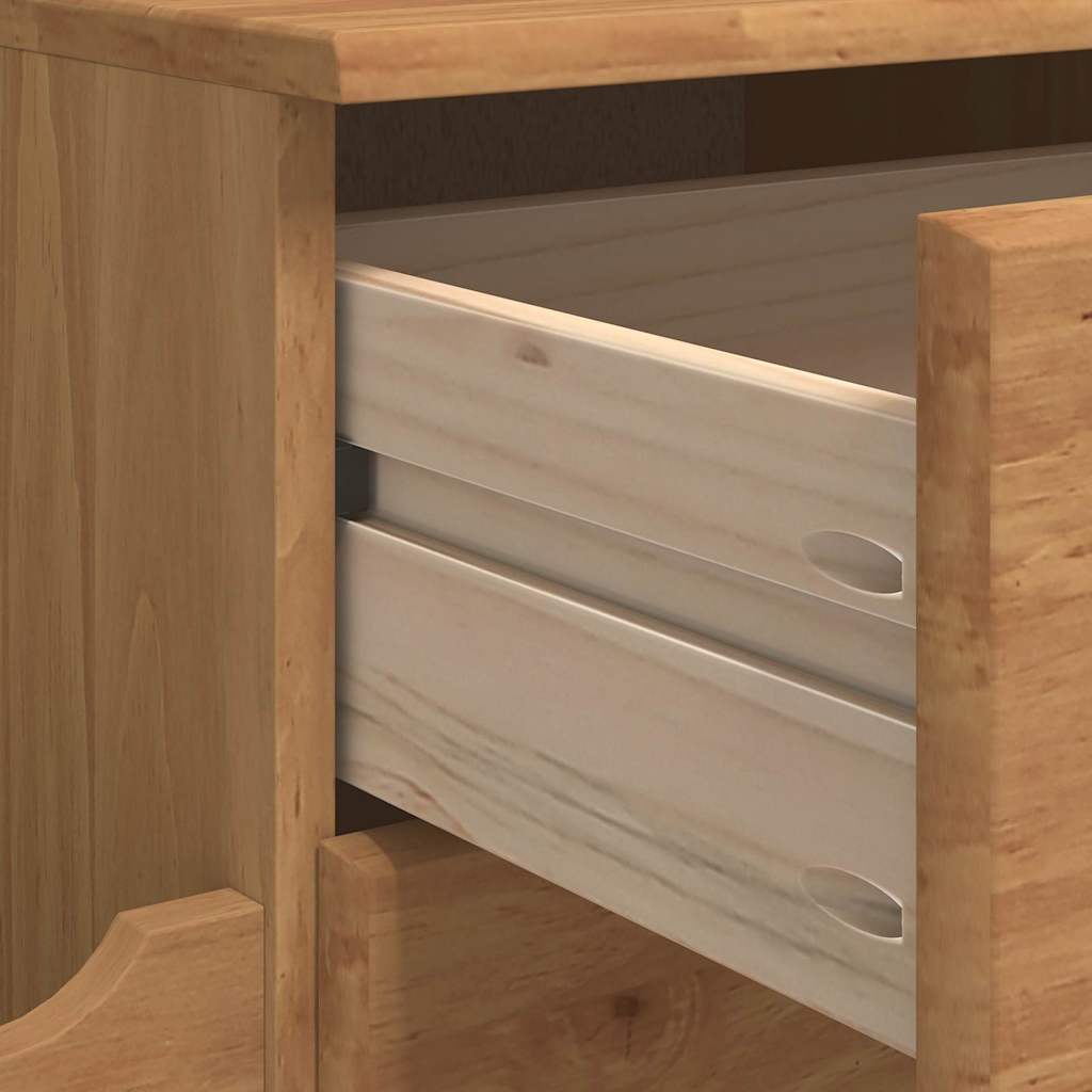 Sitzbank mit Stauraum mit Speicher ASKIM Braun 100 x 39 x 62 cm