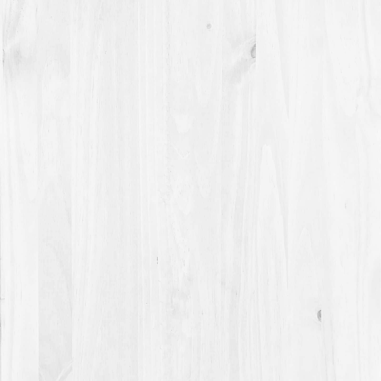 Weinschrank ASKIM Weiß mit Honigoberfläche 57 x 37 x 114 cm