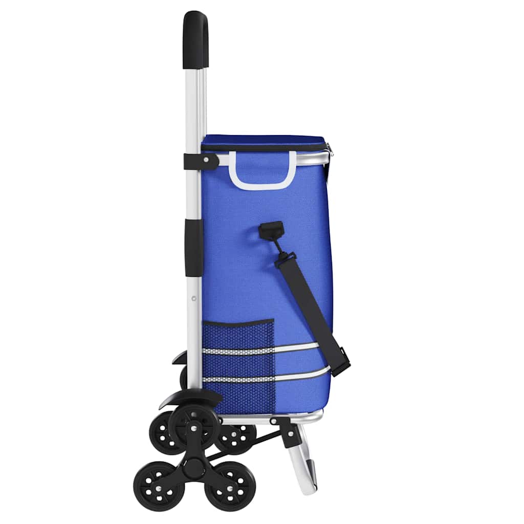 Einkaufswagen Blau 47 x 39 x 100,5 cm Oxford-stoff