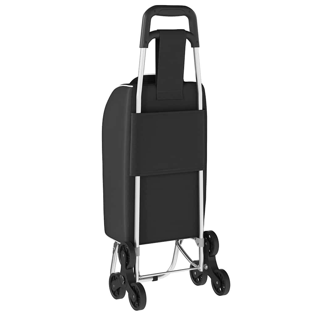 Einkaufswagen Schwarz 39,5 x 33 x 93 cm Oxford-stoff