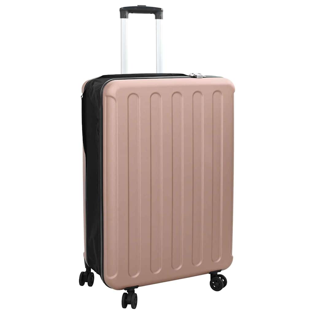 Koffer mit Schloss Roségold 50 x 30 x 76 cm ABS Kunststoff