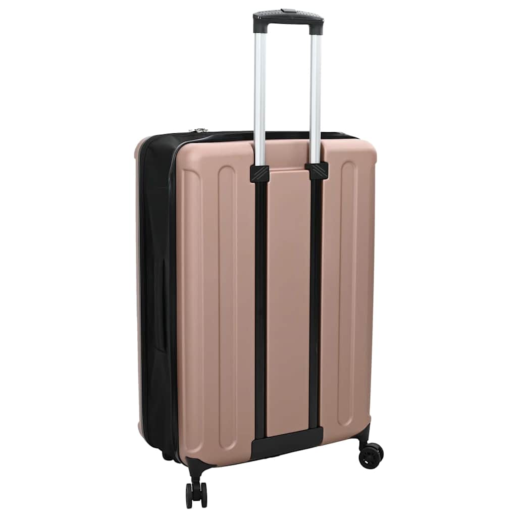 Koffer mit Schloss Roségold 50 x 30 x 76 cm ABS Kunststoff