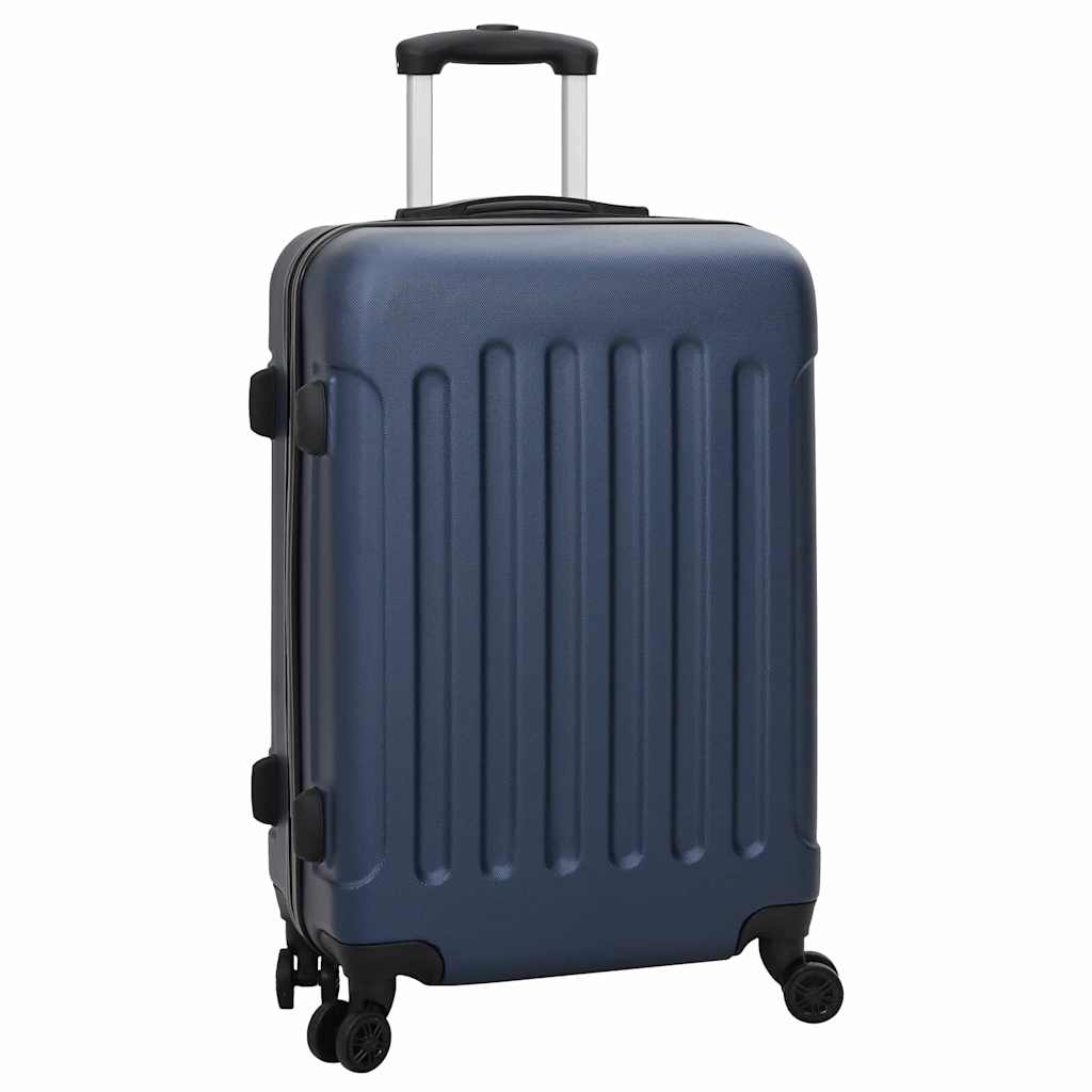 Koffer 3 pcs Dunkelblau 50 x 31 x 78 cm ABS Kunststoff