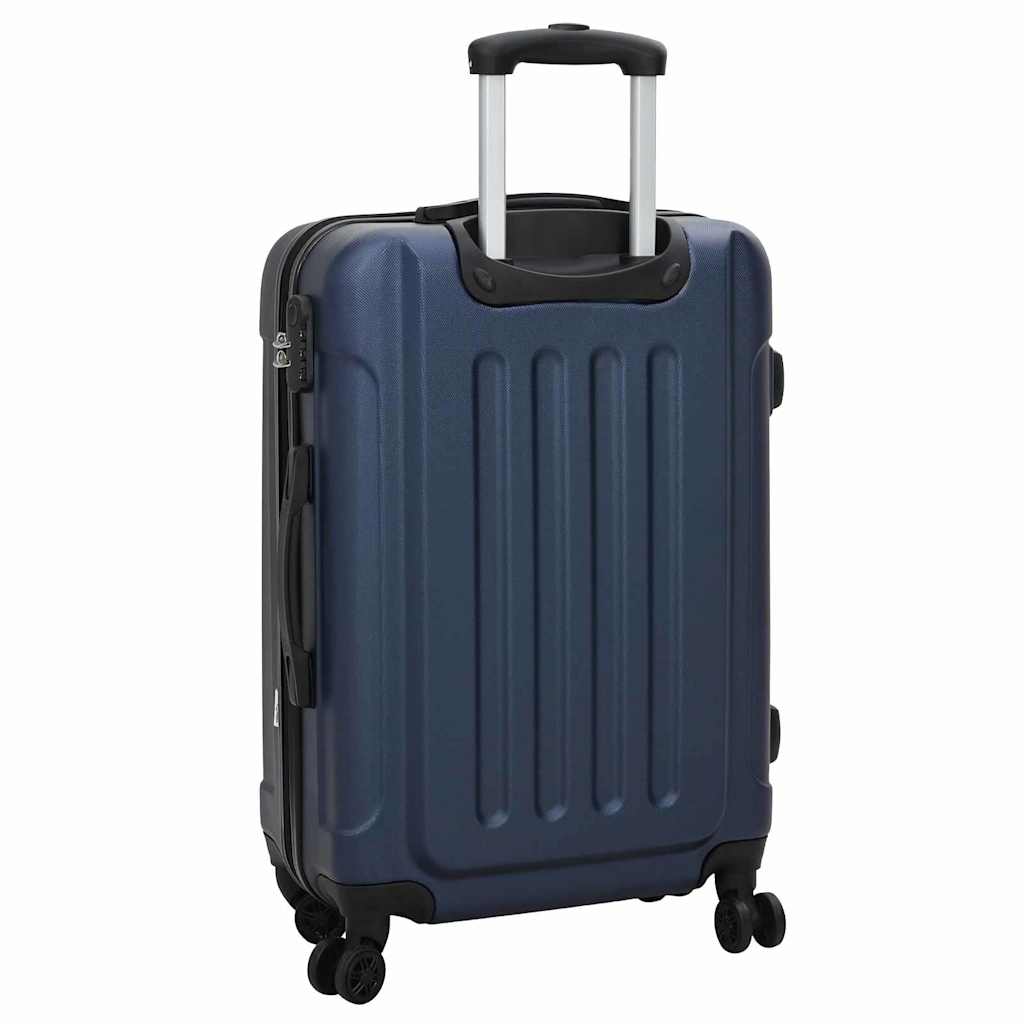 Koffer 3 pcs Dunkelblau 50 x 31 x 78 cm ABS Kunststoff