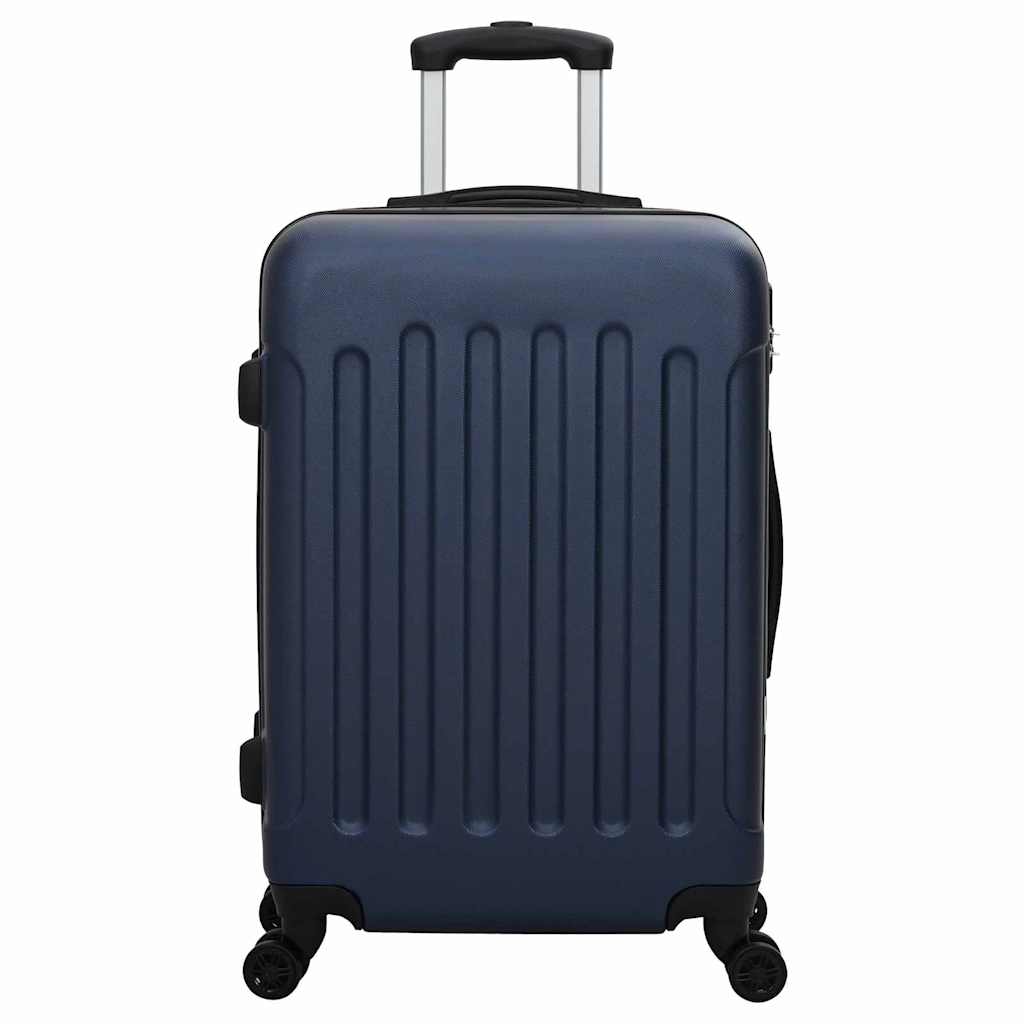 Koffer 3 pcs Dunkelblau 50 x 31 x 78 cm ABS Kunststoff