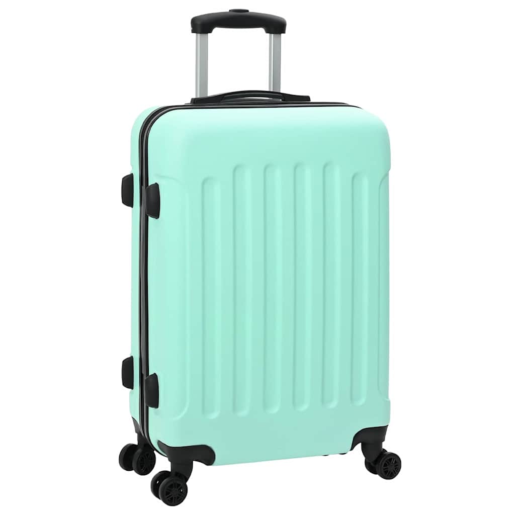 Koffer 3 pcs Mintgrün 50 x 31 x 78 cm ABS Kunststoff