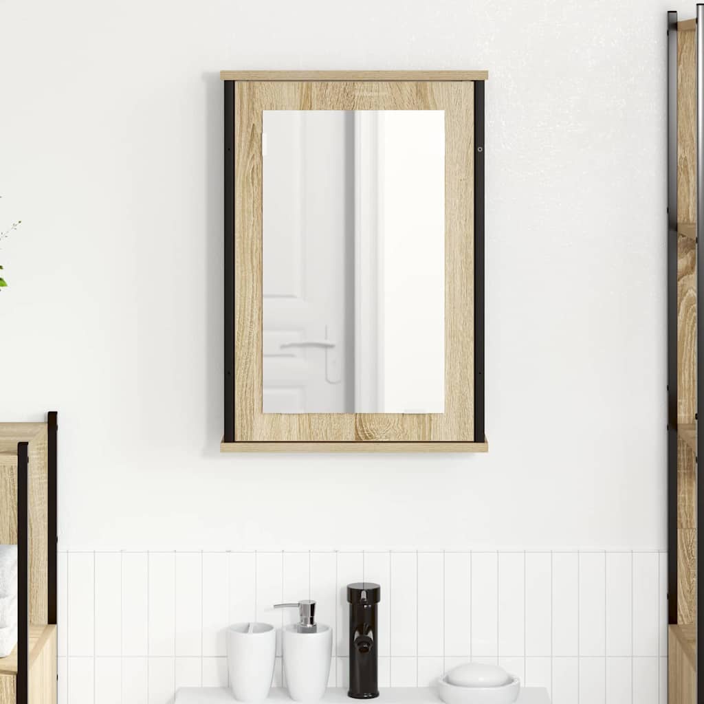 Spiegelschrank Sonoma-Eiche 42 x 12 x 60 cm Holzwerkstoff
