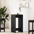 Bartisch Schwarz Eichen-Optik 51 x 50 x 103,5 cm Holzwerkstoff