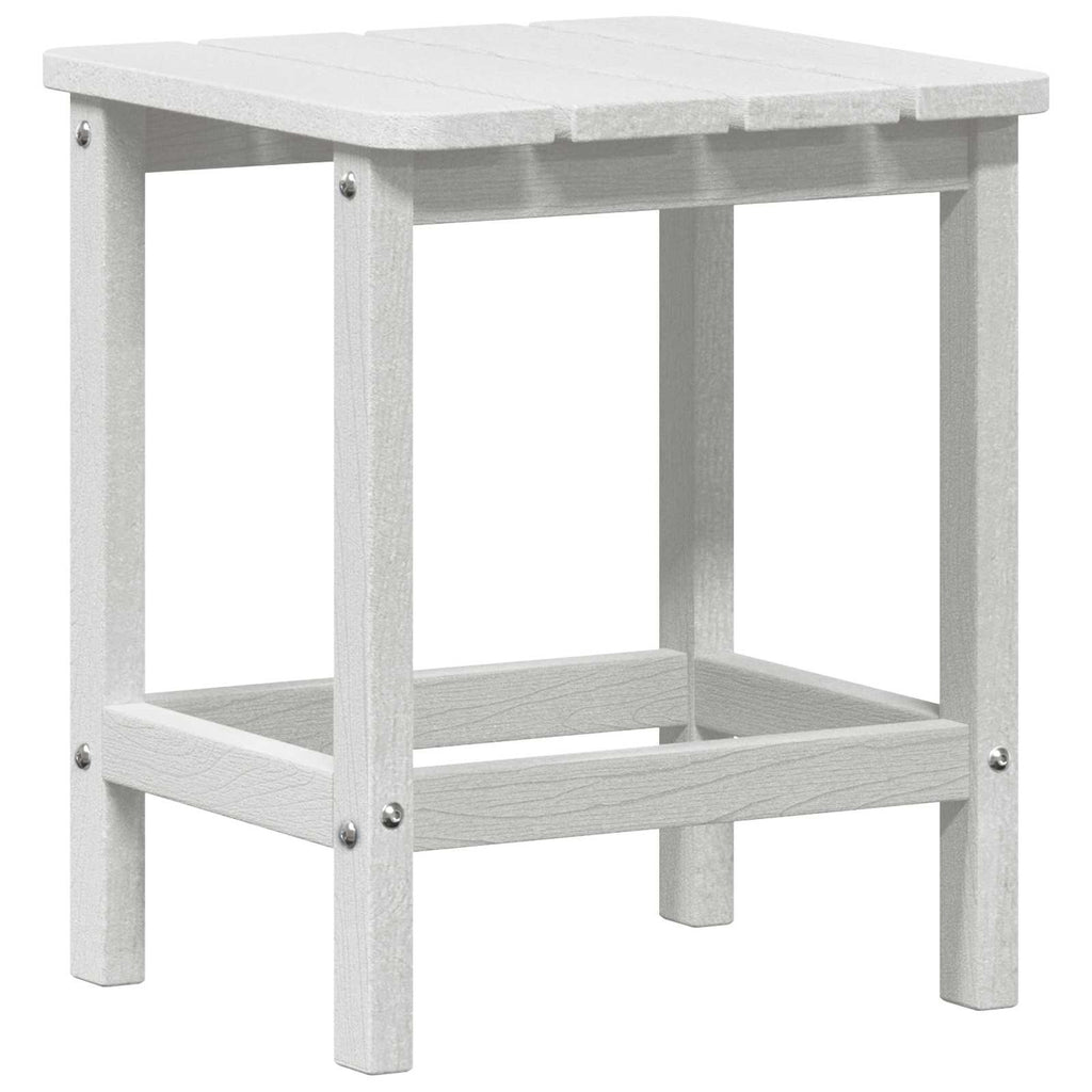 Beistelltisch Weiß 38 x 38 x 46 cm Polyethylen