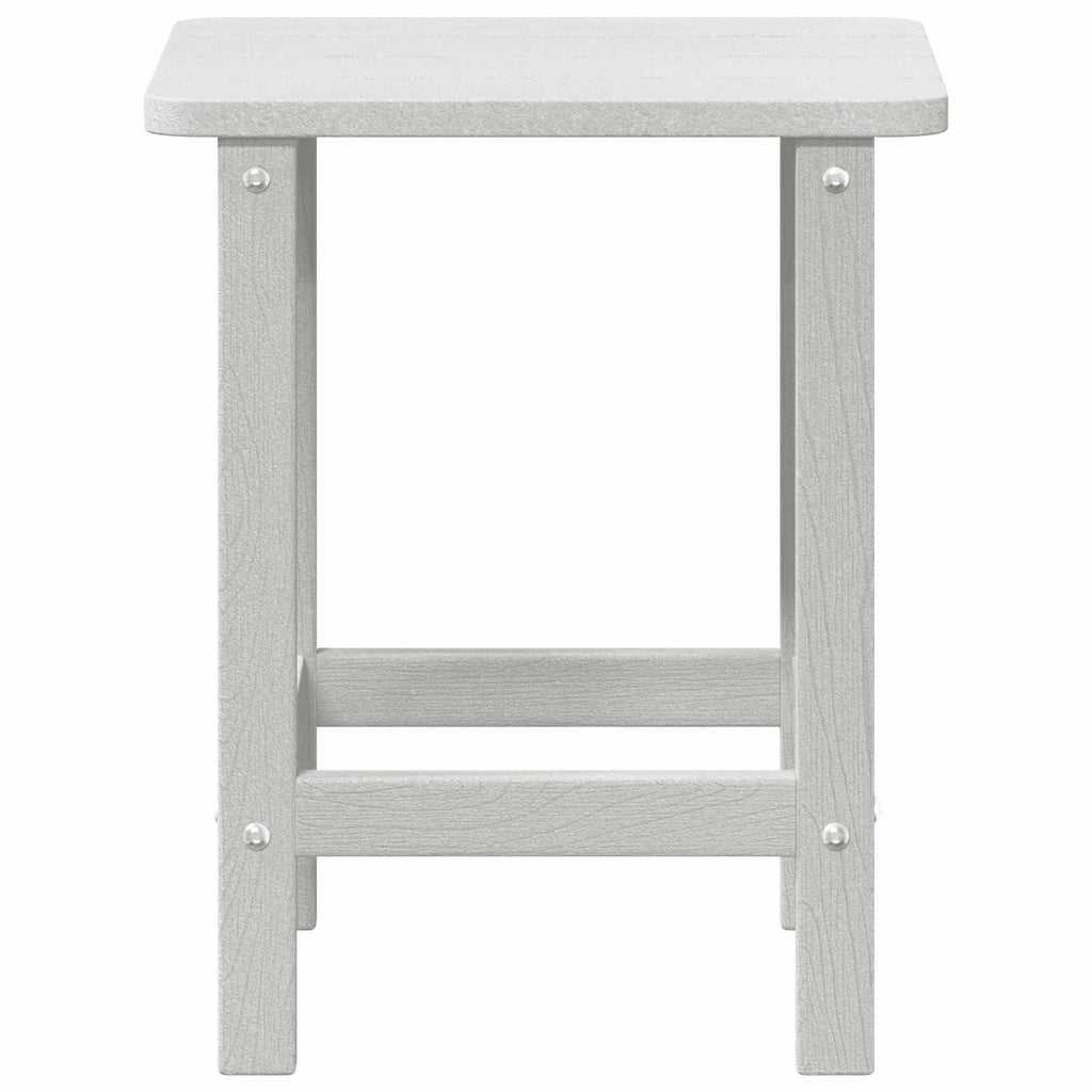 Beistelltisch Weiß 38 x 38 x 46 cm Polyethylen
