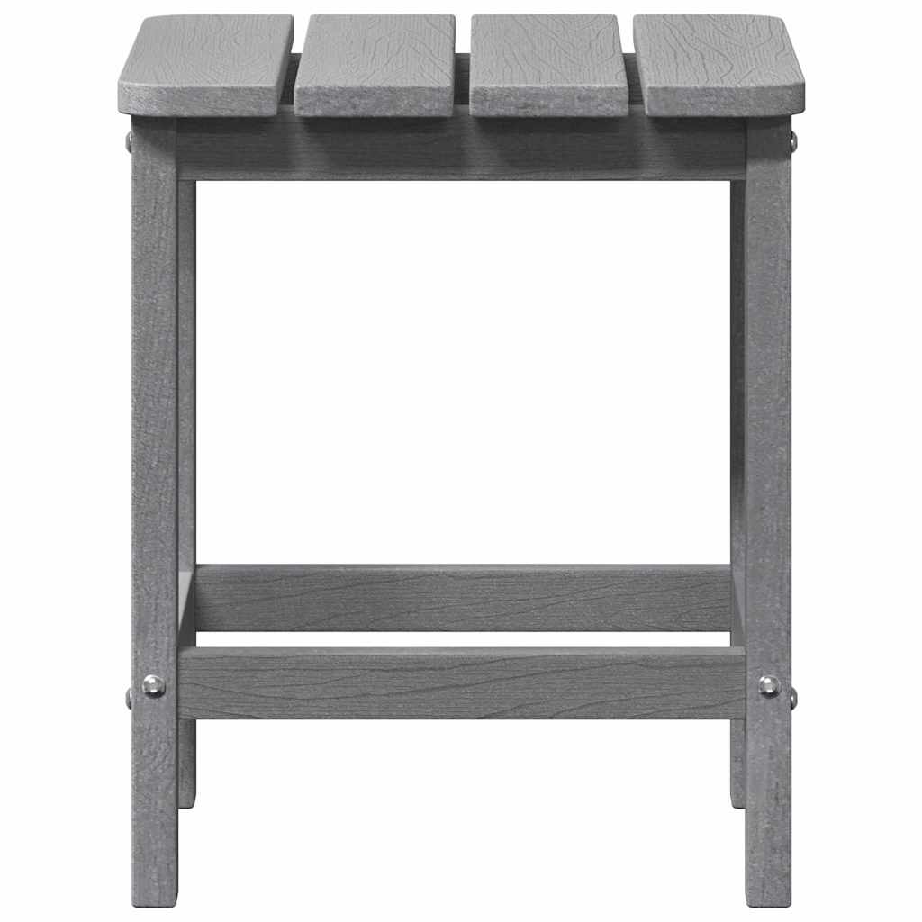 Beistelltisch Hellgrau 38 x 38 x 46 cm Polyethylen
