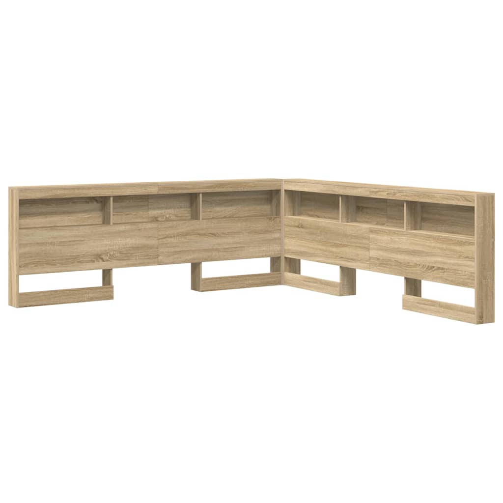 Aufbewahrungskopfteil Sonoma-Eiche 200 cm Holzwerkstoff