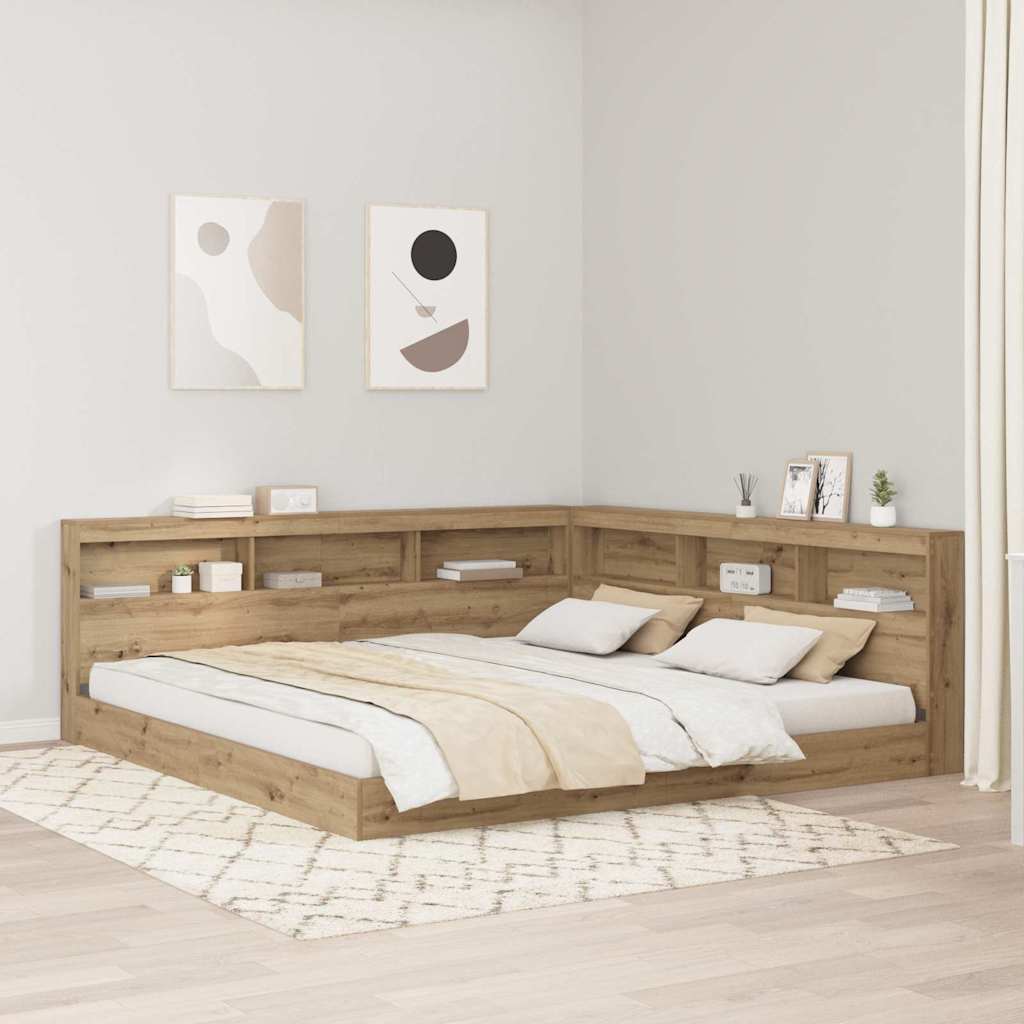 Aufbewahrungskopfteil Artisan-Eiche 200 cm Holzwerkstoff