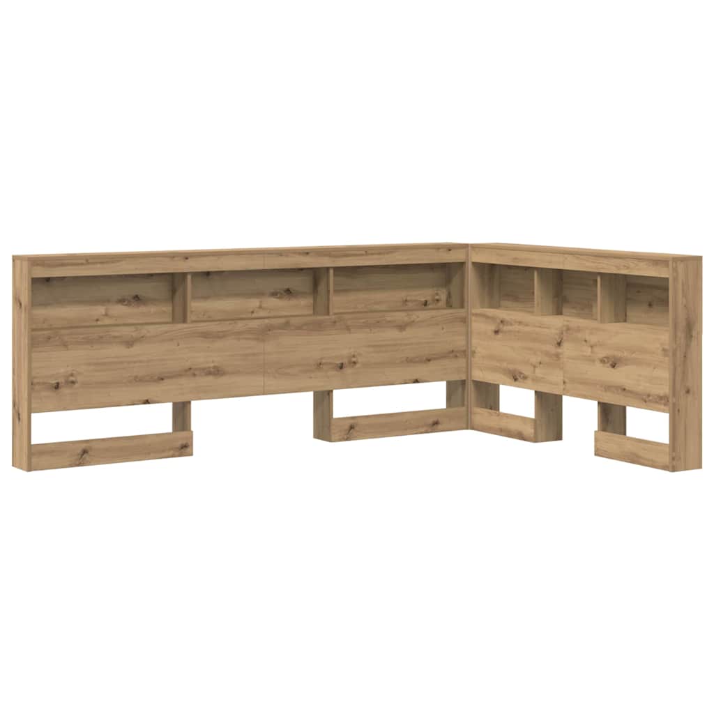 Aufbewahrungskopfteil Artisan-Eiche 120 cm Holzwerkstoff