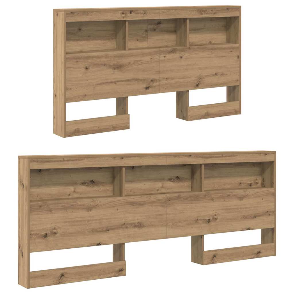 Aufbewahrungskopfteil Artisan-Eiche 140 cm Holzwerkstoff