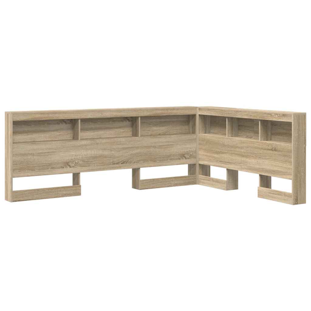 Aufbewahrungskopfteil Sonoma-Eiche 150 cm Holzwerkstoff