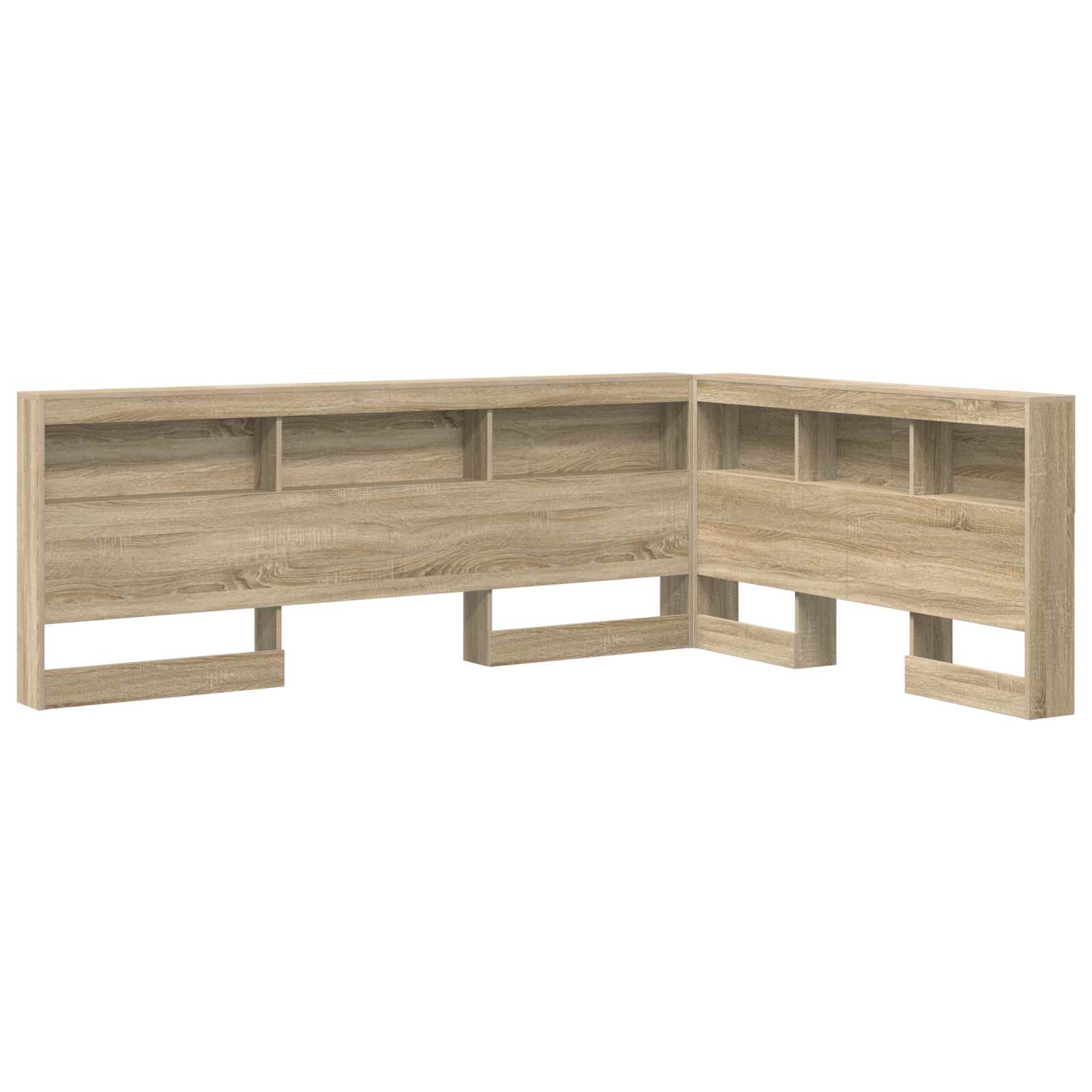 Aufbewahrungskopfteil Sonoma-Eiche 160 cm Holzwerkstoff