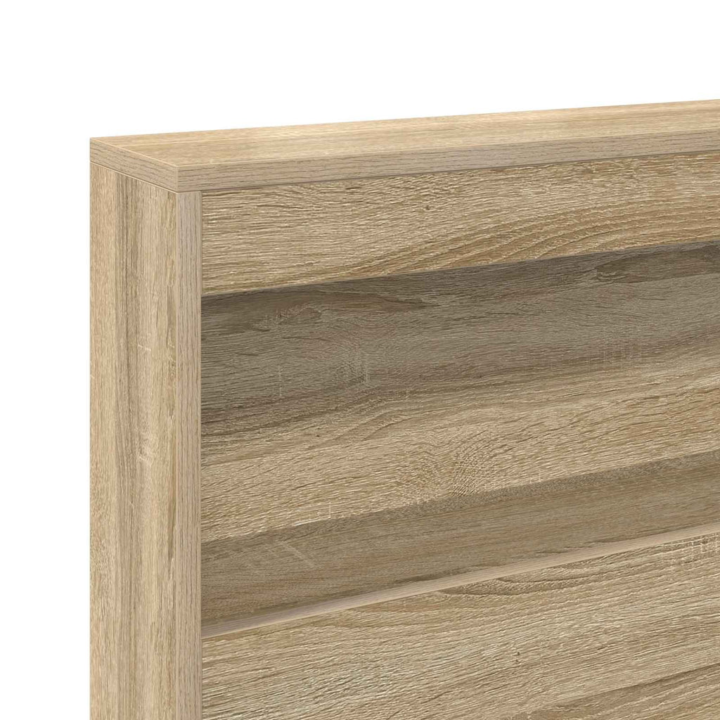 Aufbewahrungskopfteil Sonoma-Eiche 180 cm Holzwerkstoff