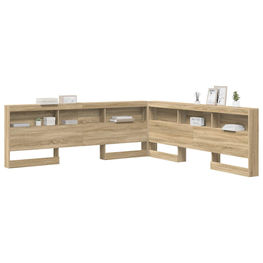 Aufbewahrungskopfteil Sonoma-Eiche 180 cm Holzwerkstoff