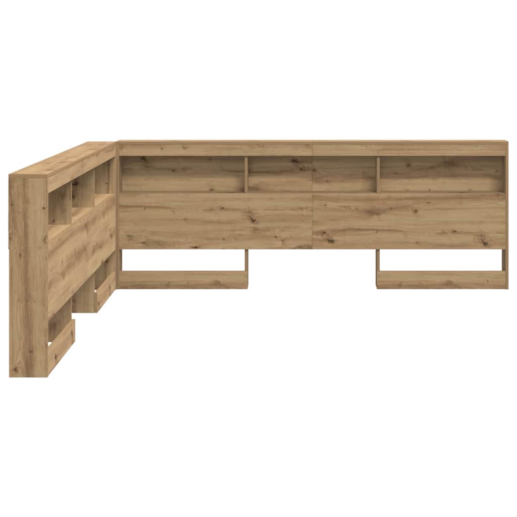 Aufbewahrungskopfteil Artisan-Eiche 180 cm Holzwerkstoff