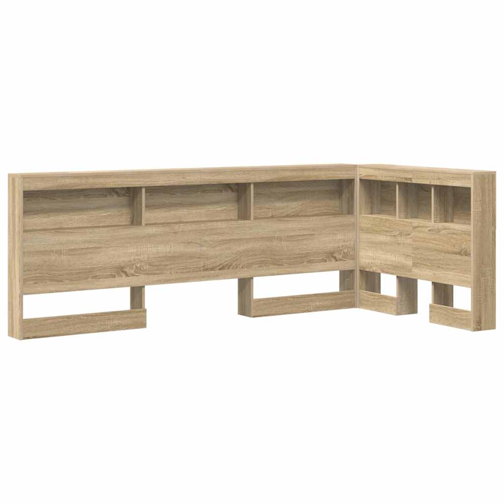 Aufbewahrungskopfteil Sonoma-Eiche 90 cm Holzwerkstoff