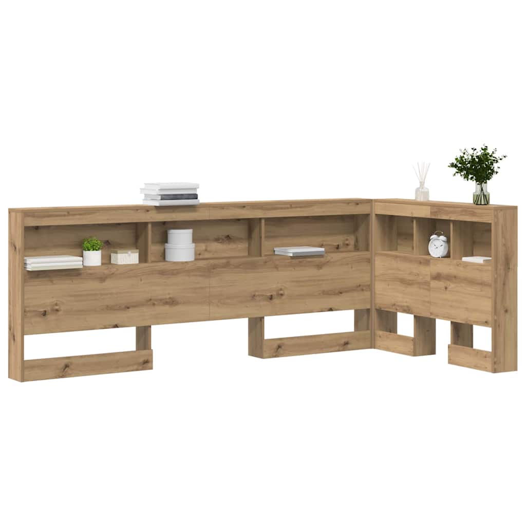Aufbewahrungskopfteil Artisan-Eiche 90 cm Holzwerkstoff