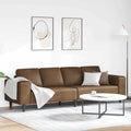 Wohnzimmer Couch Braun 250 x 77 x 76 cm